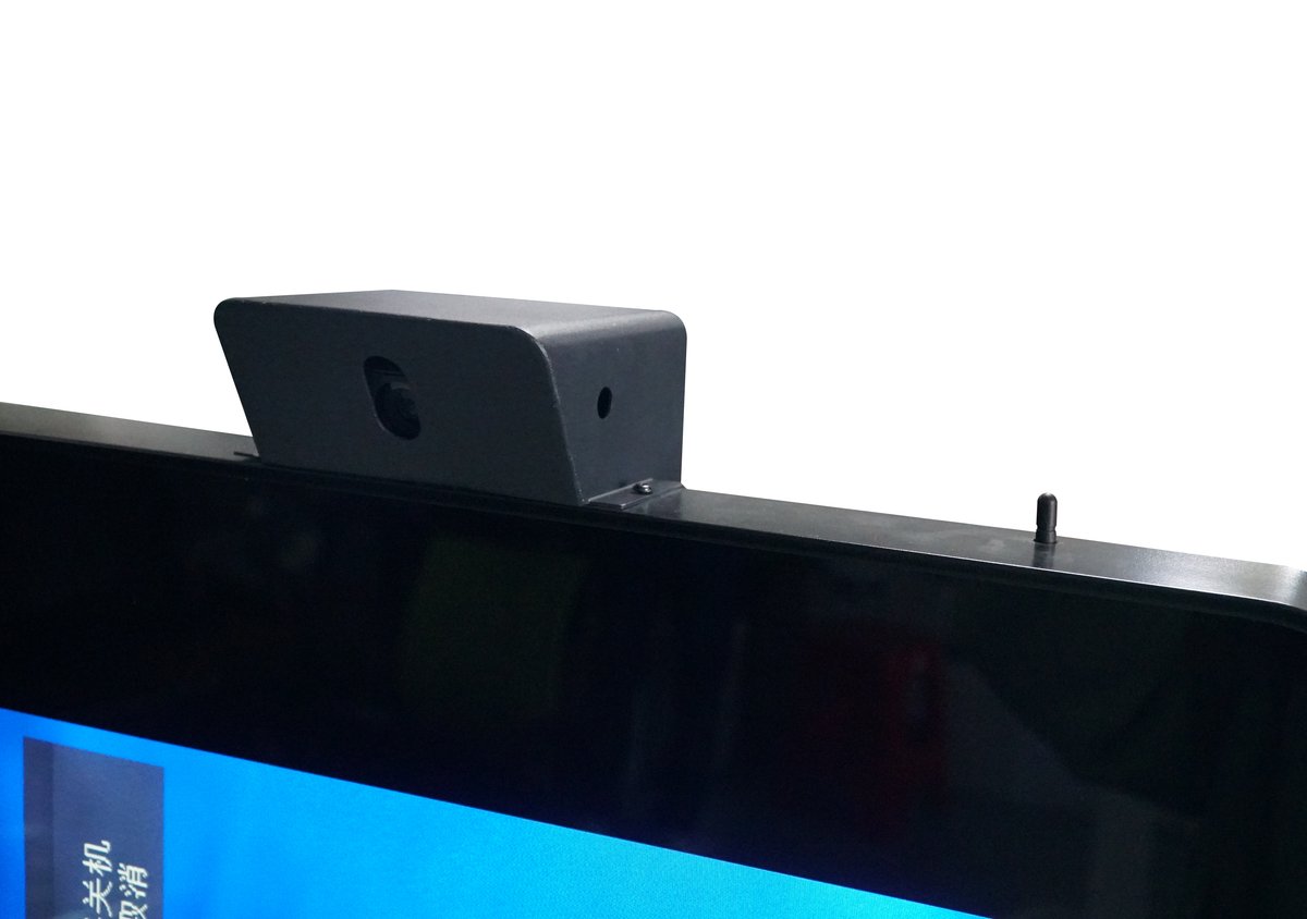 FotoATM Vero kiosk HD camera close-up detail